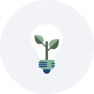 Icona energia da fonti rinnovabili