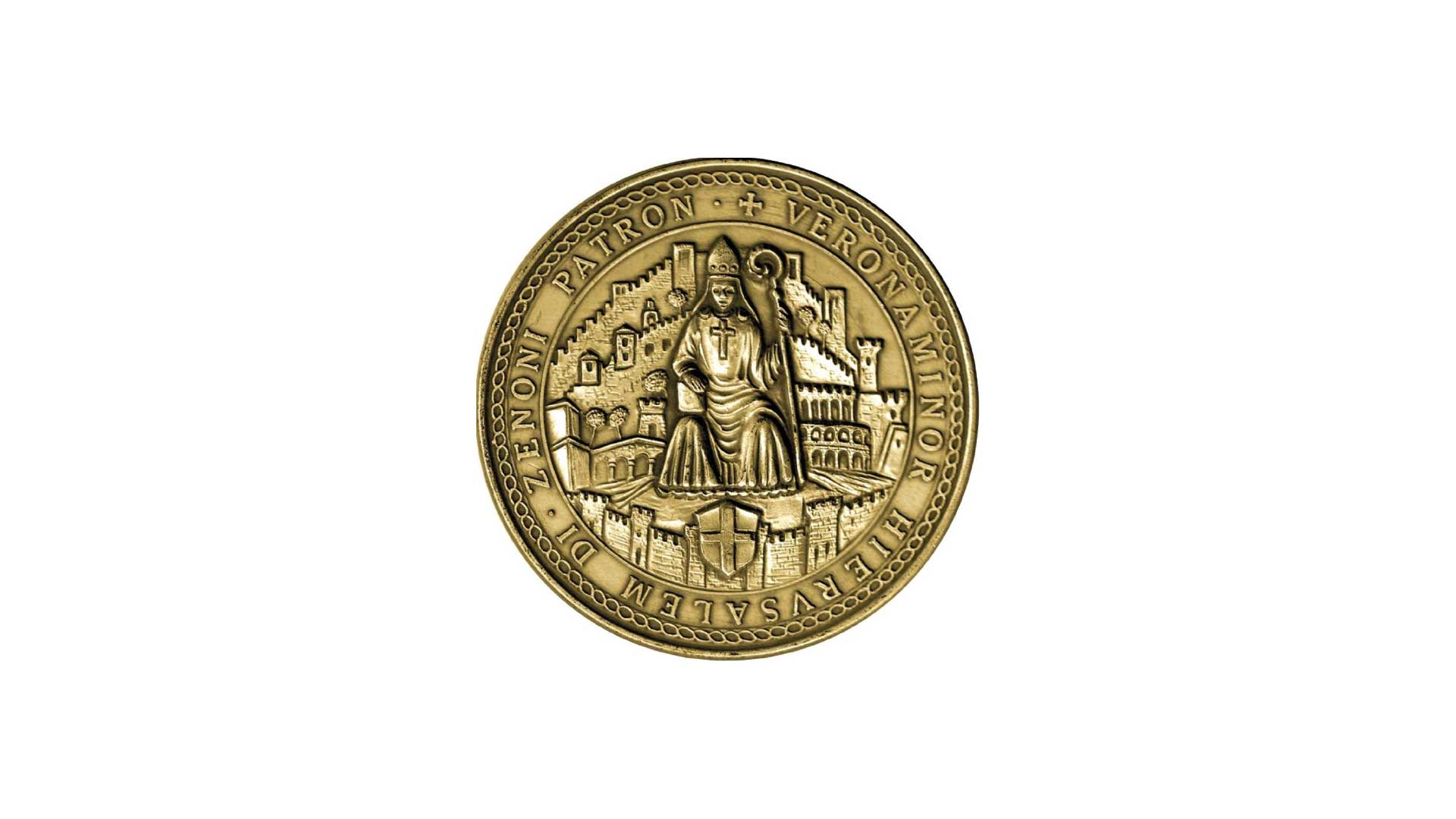 Moneta Fondazione Verona Minor Hierusalem
